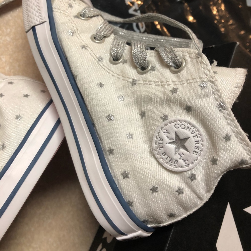 Converse all star little girls high tops